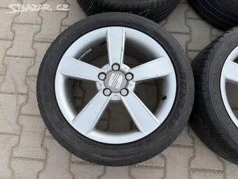 4x al kola 5x112 17 + pneu letní 225/45 R17 - 4