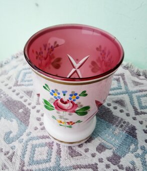 Pohar prejimane sklo - 4