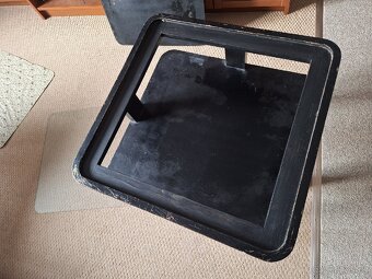 Konferenční stolek art deco černý - 4