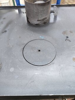 Prodám Zánovní kamna 14 KW s troubou na peceni - 4