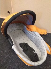 komplet kočárku X-lander X3 čtyřkolka hluboká korbička - 4