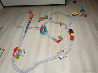 Lego Duplo - obrovská vlaková sada - 4