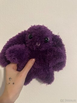 Háčkovaný chlupatý králík beránek - 4