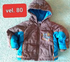Dětská bunda bundy mix velikostí  podzim zimní - 4