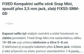 Selfie tyč - 4