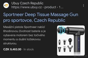Masážní pistole SPORTNEER - 4