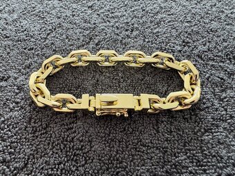 Zlaty naramok pilka 14k 585/1000 100g - 4