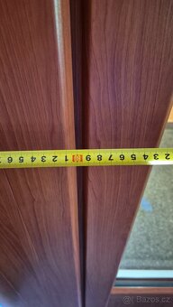 Plastové vchodové dveře z panelového domu 80 cm - 4