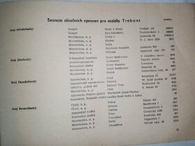 Brožura Trabant - seznam služeb - 4