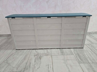 Zahradní box plastový na polštáře nový 230 l - 4