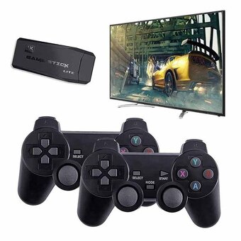 TV hdmi Herní Konzole se 2 ovladači 10000 her - 4
