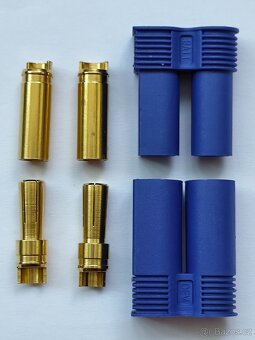 Krokosvorky kabel 10AWG konektor EC5 Sada krokosvorky 2 kus - 4