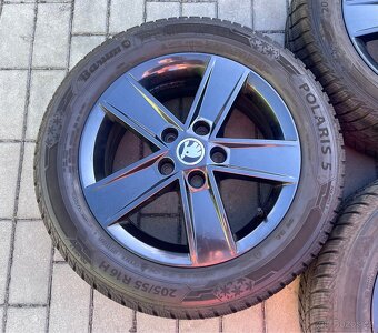 Octavia- 16" Star + zimní 205/55 R16 Barum 9mm - 4