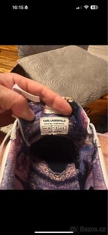Prodám Dámské Sneakers KL62573D Karl Lagerfeld, 2x nošené - 4