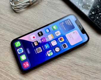 Apple iPhone 12 64gb Černý- Top stav, kryt. - 4