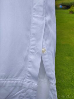 Pánská společenská košile bílá - 4