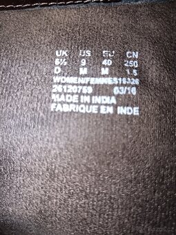 Dámské vysoké kozačky vel 40. - 4