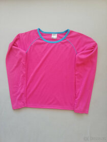 Prodám dívčí trika s dlouhým rukávem (NOVÉ i nošené) - 8 ks. - 4