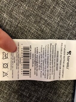 Skládací matrace do dětské cestovní postýlky - 4