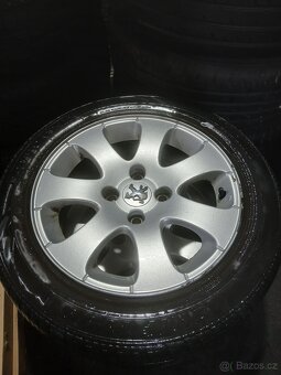 SADA LETNÍCH KOL  4X108 R15 ORIGINÁL PEUGEOT - 4