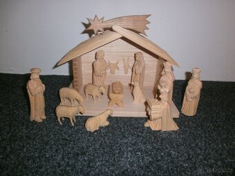 betlém z lipového a smrkového dřeva 14a1 - 4