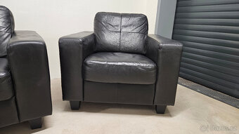 Kožená sedací souprava (3+1+1) - 4