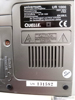 Hodiny s projektorem - 4