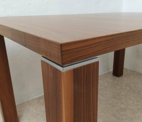 Nový rozkládací stůl ořech 90x160+40 cm 2.jakost - 4
