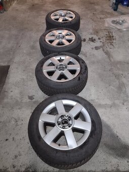 ALU kola 5x100 R16 205/55 zimní - 4