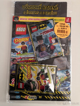 LEGO ČASOPIS (4x): CITY, MINECRAFT, EXPLORER, BATMAN (mix) - 4