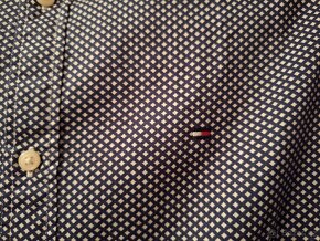 Pánská moderní košile s dl.rukávem Tommy Hilfiger vel.S - 4