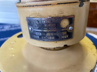 Historický retro šlehač Elektro Praga Hlinsko typ 433 - 4