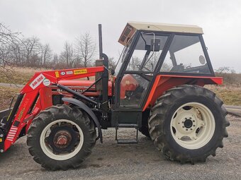 MONTÁŽ ČELNÍHO NAKLADAČE NA TRAKTORY ZETOR - 4