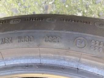 1ks letní pneu POINTS 215/50/17 Y XL vzorek 6,5mm - 4