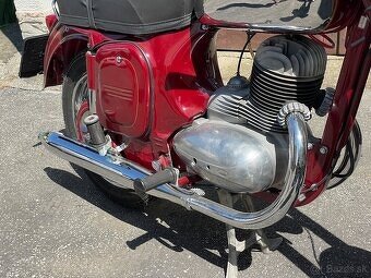 JAWA 250 Typ 11 (1951), profi renovace, 82 km, platná STK - 4