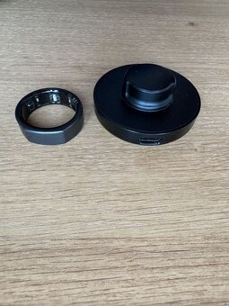 Oura Ring Gen 3 Heritage Stealth – velikost US 13, výborný s - 4