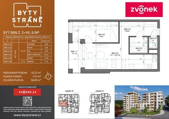 Nový byt 2+kk, Nad Stráněmi Zlín - 4