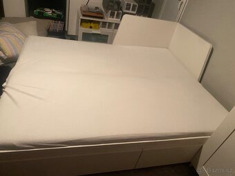 Rozkládací postel s úložným prostorem Ikea - 4