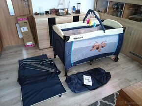 Dětská cestovní postýlka s pejskem - 4