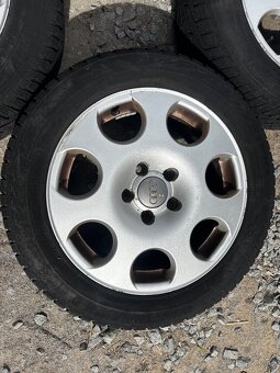 5x112 r16 205/55/16 zimní alu kola audi - 4