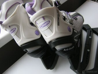 Dámské brusle HYSPORTS vel.38, vnitřní stélka 24cm - 4