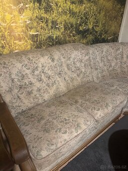 Holandsky nabytek- gauc +kreslo+ taburet - 4