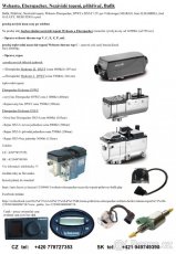 Výfuk a sani Eberspacher, Planar, LF Bross , bufik - 4