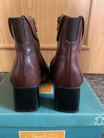 Dámské kožené boty vel. 40 - 4