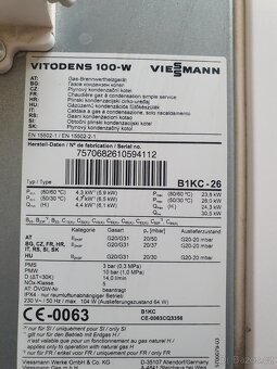 Prodám průtokový kotel Wiessmann Vitodens 100-W - 4