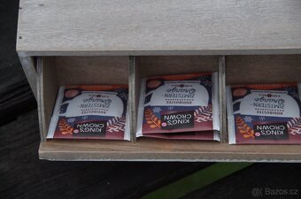 Dřevěná krabička na čaj - 4