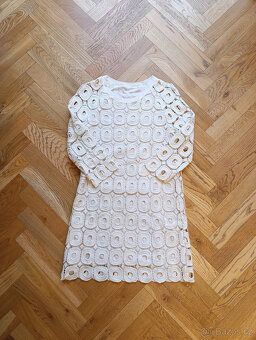 Háčkované šaty, XS - 4