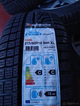 Alu R 16 OPEL INSIGNIA B,ASTRA,ZAFIRA C + zimné pneu. - 4