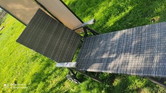 Polohovací a skládací lehátko - 4