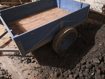 Prodám vlečky, dvoukoláky za traktor - 4